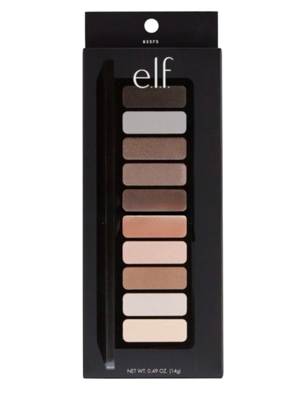 e.l.f. Mad for Matte Eyeshadow 10 Color Palette Nude Mood NWT Makeup